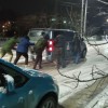 Гололед обездвижил автомобили в Севастополе