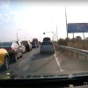 Водитель без права управления собрал «паровоз» по дороге в Севастополь