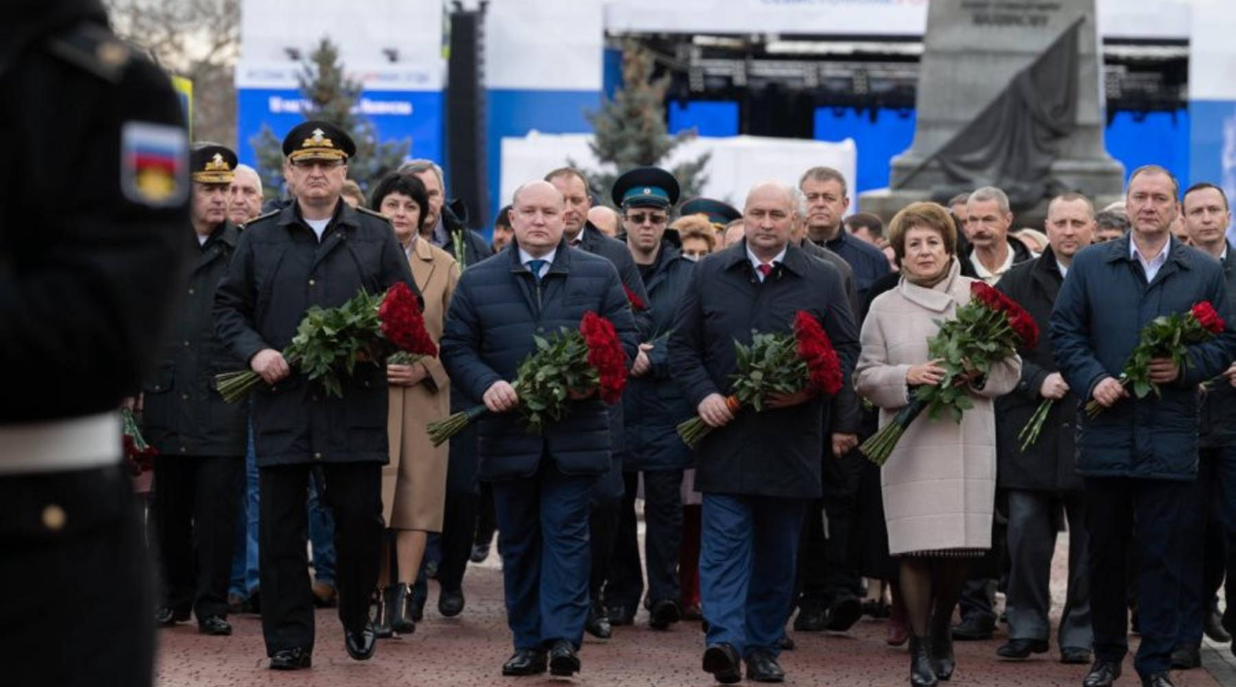 годовщина воссоединения. воссоединение крыма с россией плакат.