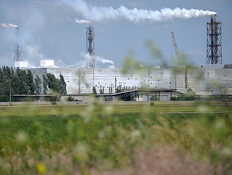 На севере Крыма снова фиксируют загрязнение воздуха