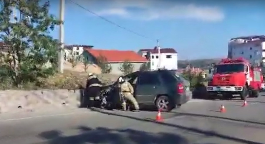 В Севастополе нетрезвый водитель не справился с управлением и устроил ДТП